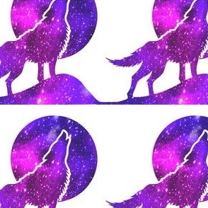 1 glitter sparkles stars universe galaxy cosmic cosmos planets nebula watercolor effect wolf wolves dogs howling moon animals silhouette purple blue violet