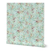 Sheba floral (mint)