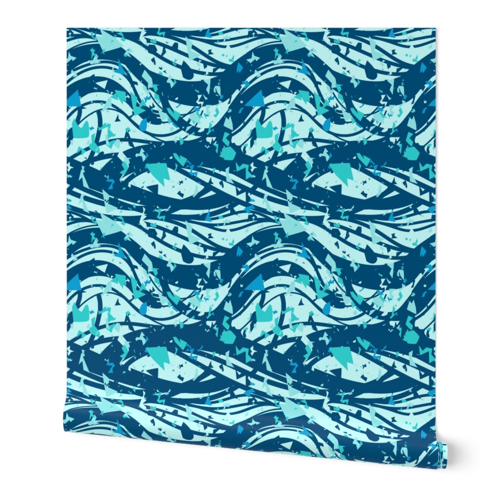 Water camo waves