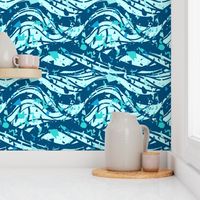 Water camo waves