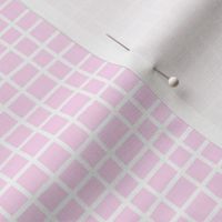 Baby Pink Grid