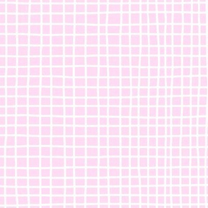 Baby Pink Grid