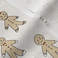 gingerbread cookies christmas fabric holiday foods cute lite