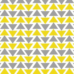 Triangle Lines in Yellow