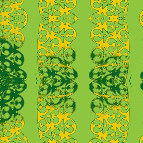 Garland yellow green