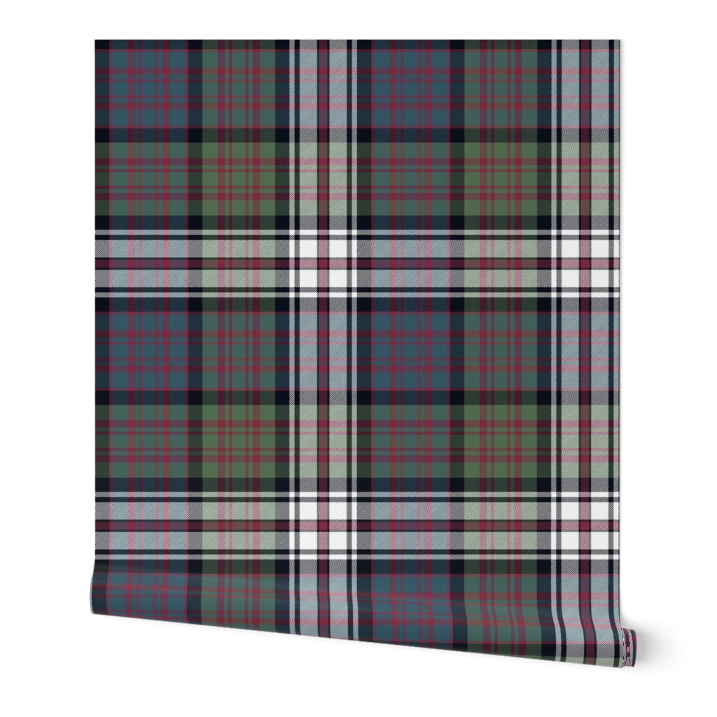 MacDonald dress tartan #2, c.1822, 10" muted