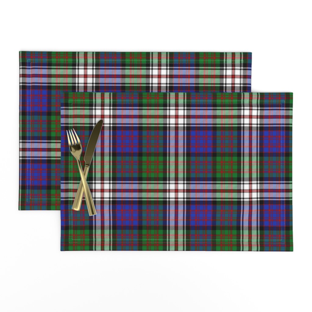 MacDonald dress tartan #2, c.1822, 6" modern