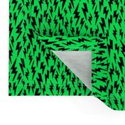 lightning bolt //bright electric  green bright 80s style fabric retro kids design bolts lightning bolt design andrea lauren fabric