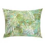 Batik Palms Olive Aqua 150L