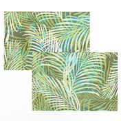 Batik Palms Olive Aqua 150L