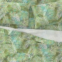 Batik Palms Olive Aqua 150L