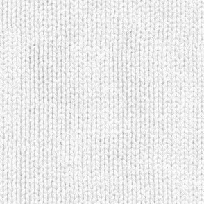 pale grey faux knit
