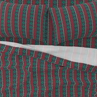 Stripe Rug on Linen