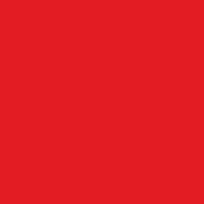 Solid Red (#e31b23)