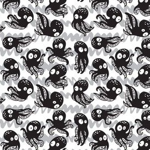 Ink octopuses