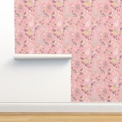 Wildflower dreams (pink linen)