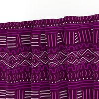 Mudcloth in Purple & Pink