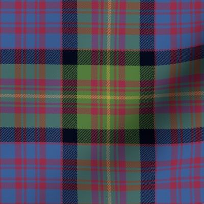 Carnegie 1819 tartan, 6" muted colors