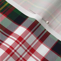 Carnegie dress tartan, 6" modern colors