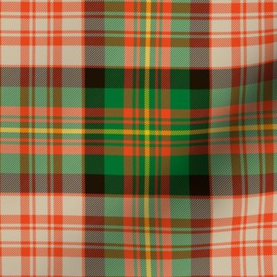 Carnegie dress tartan, 6" ancient colors