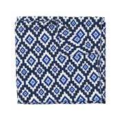 Boho Ikat in Navy