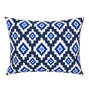 Boho Ikat in Navy