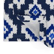 Boho Ikat in Navy