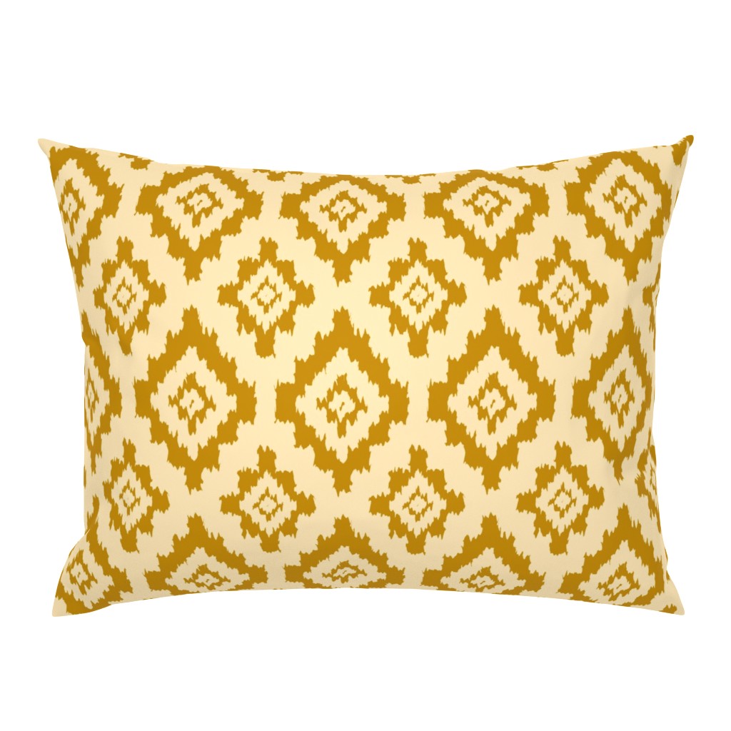 Boho Ikat in Yellow Gold