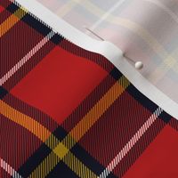 Dunbar district tartan, 3"