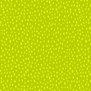 Paint Drops on Lime