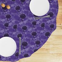 Purple Anemone Flower Design