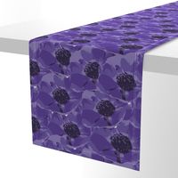 Purple Anemone Flower Design