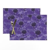 Purple Anemone Flower Design