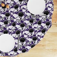 Anemone Multi Purple & Gray  Flower Design