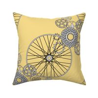 Beautiful bicycle parts - FQ - pear yellow - F7DD8B