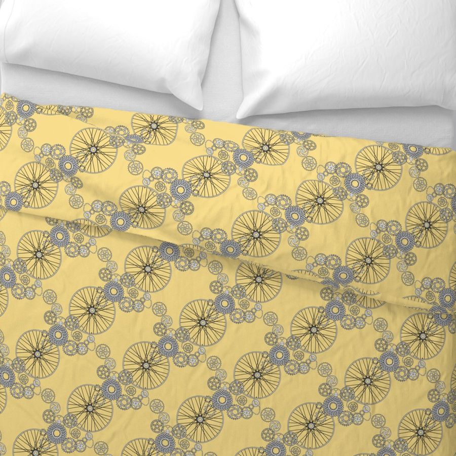 Beautiful bicycle parts - small - pear yellow - F7DD8B