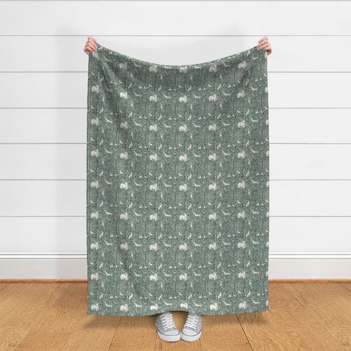 Millefleur Tapestry (Green)