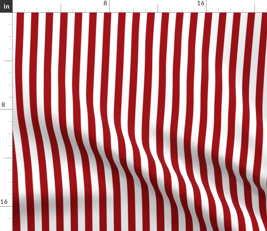 Red and white stripes