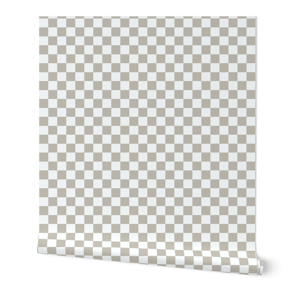 Neutral Small Checkerboard 