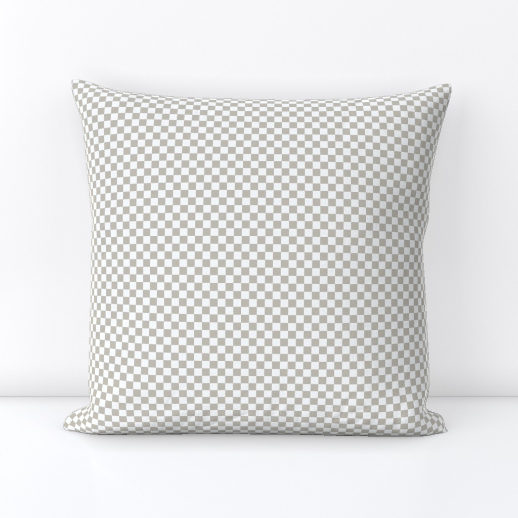 Neutral Small Checkerboard 