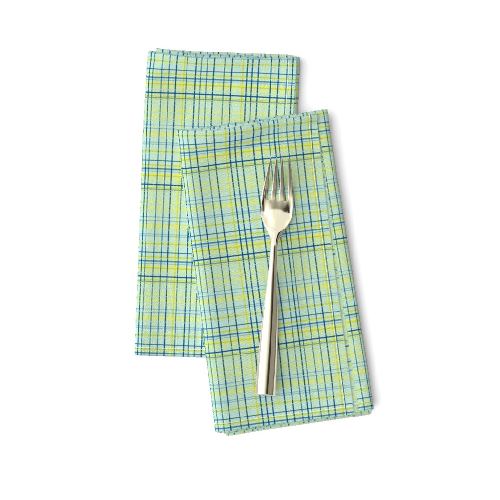  Dinner Party Green Plaid