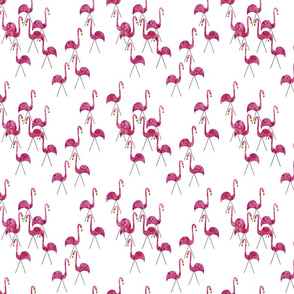 Pink Flamingo Herd 