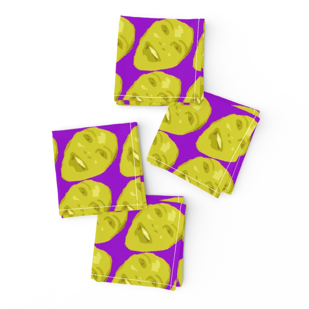 munchmouth pop art purple lemon