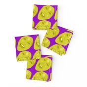 munchmouth pop art purple lemon