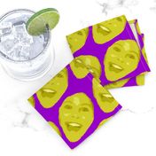 munchmouth pop art purple lemon