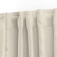 Beige Taupe White Geometric Scroll