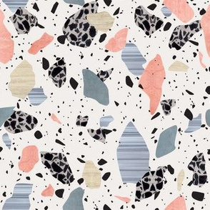 Terrazzo - Pastel Multi on Cream