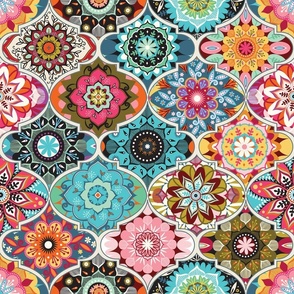 Bohemian Fabric, Wallpaper and Home Decor | Spoonflower
