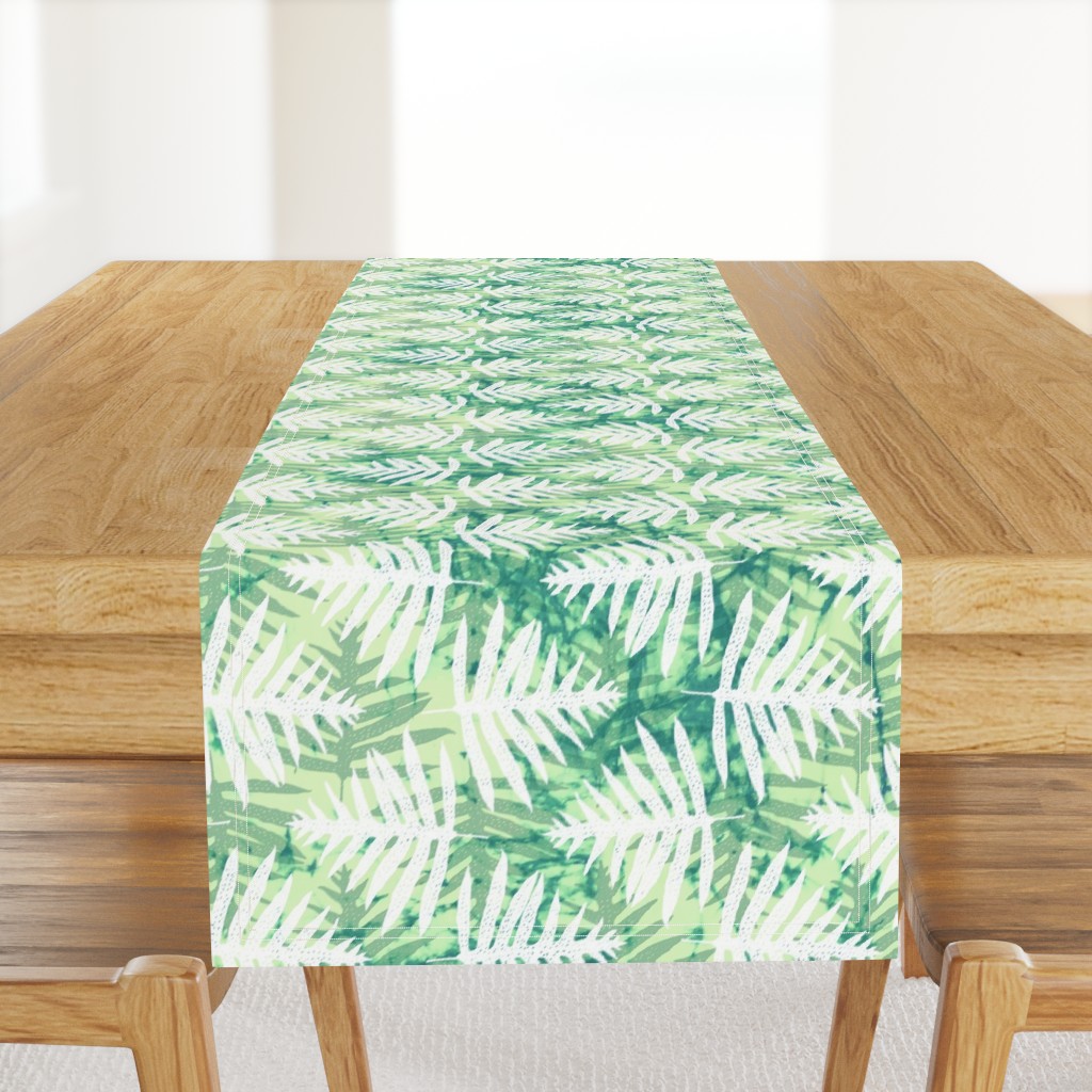 Batik Ferns Green 24in