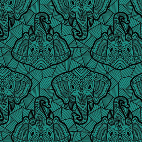 6700873-boho-elephant-by-annibernet